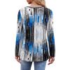 imageOFEEFAN Long Sleeve Shirts for Women Fall Fashion 2025 Dressy Casual Blouses Trendy Pleated Tunic Tops for LeggingsZfloral Tech