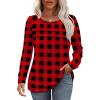 U-plaid Black Red
