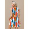 imageOFEEFAN Womens Summer Dresses 2025 Loose V Neck Sleeveless Sundresses Swimsuit Coverup with Pockets FloralPlainEyeletA Floral 02