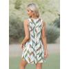 imageOFEEFAN Womens Summer Dresses 2025 Loose V Neck Sleeveless Sundresses Swimsuit Coverup with Pockets FloralPlainEyeletA Floral 03