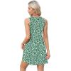 imageOFEEFAN Womens Summer Dresses 2025 Loose V Neck Sleeveless Sundresses Swimsuit Coverup with Pockets FloralPlainEyeletA Floral 17