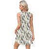 imageOFEEFAN Womens Summer Dresses 2025 Loose V Neck Sleeveless Sundresses Swimsuit Coverup with Pockets FloralPlainEyeletA Floral 38