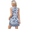 imageOFEEFAN Womens Summer Dresses 2025 Loose V Neck Sleeveless Sundresses Swimsuit Coverup with Pockets FloralPlainEyeletA Floral 41