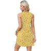 imageOFEEFAN Womens Summer Dresses 2025 Loose V Neck Sleeveless Sundresses Swimsuit Coverup with Pockets FloralPlainEyeletA Floral 47