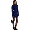 imageOFEEFAN Long Sleeve Dress for Women Flare Dress for Women Navy M