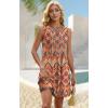 imageOFEEFAN Summer Dresses for Women 2025 Loose Beach Vacation Casual Crew Neck Sleeveless Sundresses with Pockets Tank DressBohemia