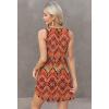imageOFEEFAN Womens Summer Dresses 2025 V Neck Sleeveless Sundresses with Pockets Beach Vacation Clothes FloralPlainA Floral 04