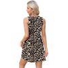 imageOFEEFAN Womens Summer Dresses 2025 V Neck Sleeveless Sundresses with Pockets Beach Vacation Clothes FloralPlainA Floral 20