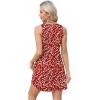 imageOFEEFAN Womens Summer Dresses 2025 V Neck Sleeveless Sundresses with Pockets Beach Vacation Clothes FloralPlainA Floral 31
