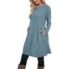 Ribbed Light Blue