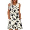 Black White Floral
