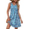 C Blue Floral