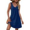 B Plain Navy Blue
