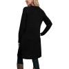 imageOFEEFAN Womens Long Sleeve Tunic Dres Fall Outfits with Pockets ButtonsBlack