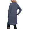 imageOFEEFAN Womens Long Sleeve Tunic Dres Fall Outfits with Pockets ButtonsEa Black Blue