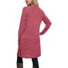 imageOFEEFAN Womens Long Sleeve Tunic Dres Fall Outfits with Pockets ButtonsEi0941 Red
