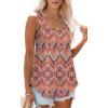 imageOFEEFAN Womens Tank Tops Sleeveless Eyelet Embroidery Scoop Neck Loose Fit Casual Summer FlowySboho