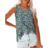 Patterned-blue Floral
