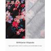 imageOFEEFAN Tank Top for Women Adjustable Spaghetti Strap Camisole Scoop Neck Sleeveless Cami Top S3XLZ02floral Orange Black