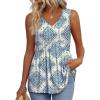 R-blue Ethnic Floral