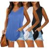 3 Pack Blue/Black/White