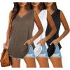 3 Pack Coffee/Black/White