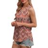 imageOFEEFAN Womens Tank Tops V Neck Sleeveless Flowy Loose Fit Basic Casual Summer TopsBoho