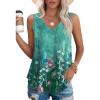 Floral Teal
