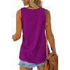 imageOFEEFAN Womens Tank Tops Sleeveless Scoop Neck Loose Fit Summer Clothes42maroon