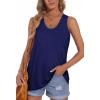 imageOFEEFAN Womens Tank Tops Sleeveless Scoop Neck Loose Fit Summer Clothes61navy
