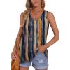 imageOFEEFAN Womens Tank Tops Sleeveless Scoop Neck Loose Fit Summer Clothes71dusty Blue