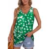 imageOFEEFAN Womens Tank Tops Sleeveless Scoop Neck Loose Fit Summer Clothes81st Green Clove