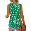 imageOFEEFAN Womens Tank Tops Sleeveless Scoop Neck Loose Fit Summer Clothes81st Green Clove