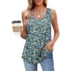 C- Floral Blue