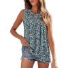 18-floral Blue