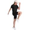imageOFEEFAN Workout Tops for Women UPF 50 Breathable Quick Dry Loose Fit T Shirt Outdoor Yoga Running Hiking Gym Tee TopBlack