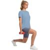imageOFEEFAN Workout Tops for Women UPF 50 Breathable Quick Dry Loose Fit T Shirt Outdoor Yoga Running Hiking Gym Tee TopBlue