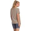 imageOFEEFAN Workout Tops for Women UPF 50 Breathable Quick Dry Loose Fit T Shirt Outdoor Yoga Running Hiking Gym Tee TopBrown