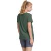 imageOFEEFAN Workout Tops for Women UPF 50 Breathable Quick Dry Loose Fit T Shirt Outdoor Yoga Running Hiking Gym Tee TopGreen