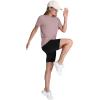 imageOFEEFAN Workout Tops for Women UPF 50 Breathable Quick Dry Loose Fit T Shirt Outdoor Yoga Running Hiking Gym Tee TopGreypink