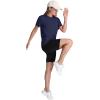 imageOFEEFAN Workout Tops for Women UPF 50 Breathable Quick Dry Loose Fit T Shirt Outdoor Yoga Running Hiking Gym Tee TopNavy