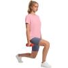 imageOFEEFAN Workout Tops for Women UPF 50 Breathable Quick Dry Loose Fit T Shirt Outdoor Yoga Running Hiking Gym Tee TopPink