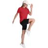 imageOFEEFAN Workout Tops for Women UPF 50 Breathable Quick Dry Loose Fit T Shirt Outdoor Yoga Running Hiking Gym Tee TopRed