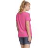 imageOFEEFAN Workout Tops for Women UPF 50 Breathable Quick Dry Loose Fit T Shirt Outdoor Yoga Running Hiking Gym Tee TopRose Pink