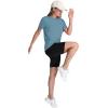 imageOFEEFAN Workout Tops for Women UPF 50 Breathable Quick Dry Loose Fit T Shirt Outdoor Yoga Running Hiking Gym Tee TopTurquoise