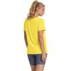 imageOFEEFAN Workout Tops for Women UPF 50 Breathable Quick Dry Loose Fit T Shirt Outdoor Yoga Running Hiking Gym Tee TopYellow