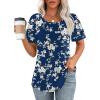 2-floral Navy