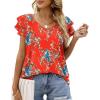 F Floral Red