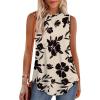 Q-beige Black Floral