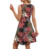 image:imageOFEEFAN Summer Dresses for Women Beach Fashion Sundresses Babydoll Dress Button Down Boho Dresses Cute CrossPink Floral